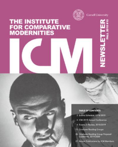 cover of ICM newsletter 2018