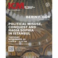 Berin F. Gur, "Political Misuse, Conquest and Hagia Sophia in Istanbul” detail of Hagia Sophia dome