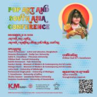 Pop Art and South Asia  Conference  December 15-16, 2025 Jaffna Thiruvalluvar Cultural Center Jaffna, Sri Lanka 