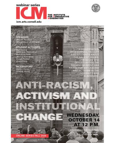 Anti-Racism, Activism and Institutional Change. Wednesday October 14 