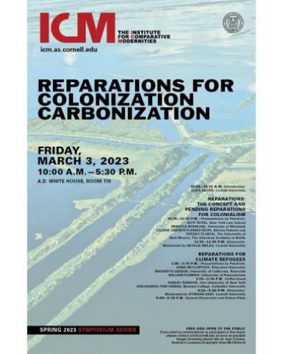 Reparations for Colonization Carbonization Friday March 3, 2023
