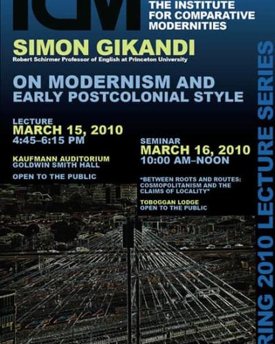 Simon Gikandi  &quot;On Modernism and Early Postcolonial Style &quot;